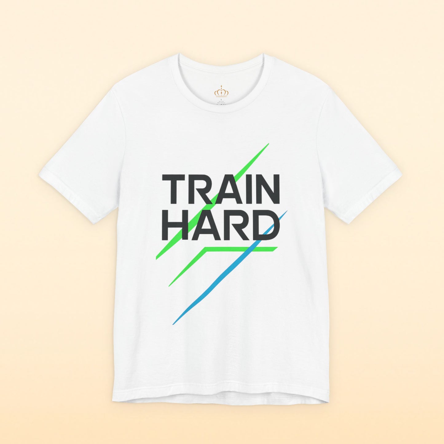 Train Hard Performance T-Shirt | Light Feel, Strong Spirit, Limitless Drive
