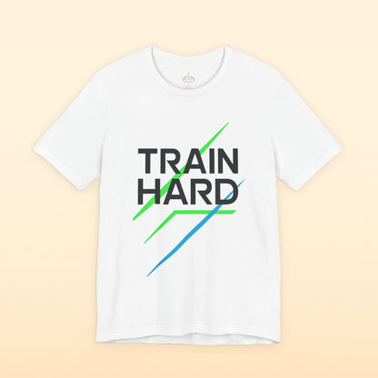 Train Hard Performance T-Shirt | Light Feel, Strong Spirit, Limitless Drive