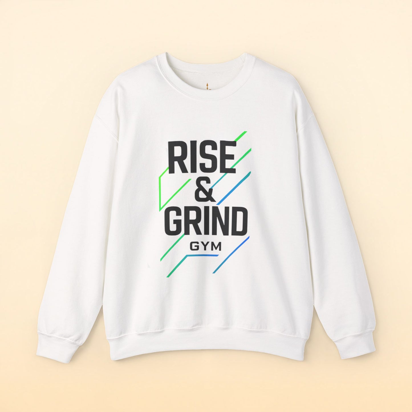 Rise & Grind Motivation Sweatshirt | Wake. Work. Win.