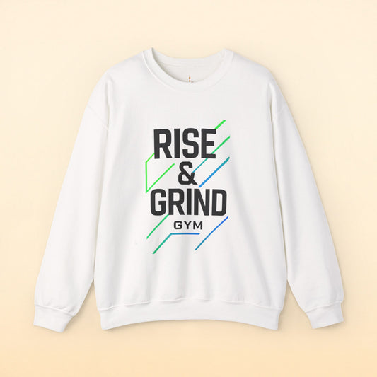 Rise & Grind Motivation Sweatshirt | Wake. Work. Win.