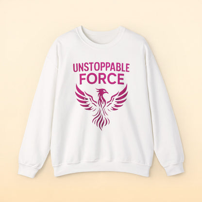 Unstoppable Force Phoenix Sweatshirt | Rise. Rebuild. Reignite.