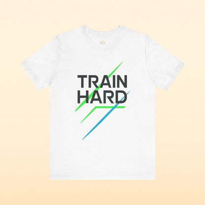 Train Hard Performance T-Shirt | Light Feel, Strong Spirit, Limitless Drive
